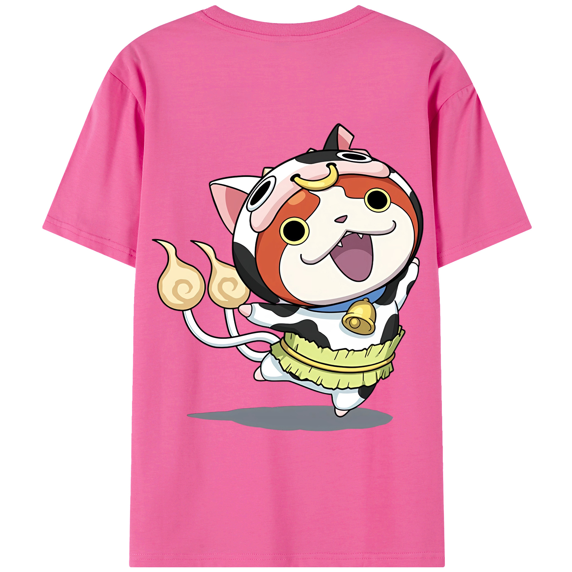 （画像用） 妖怪ウォッチ Yo-kai Watch レディース半袖Tシャツ(バックプリント)